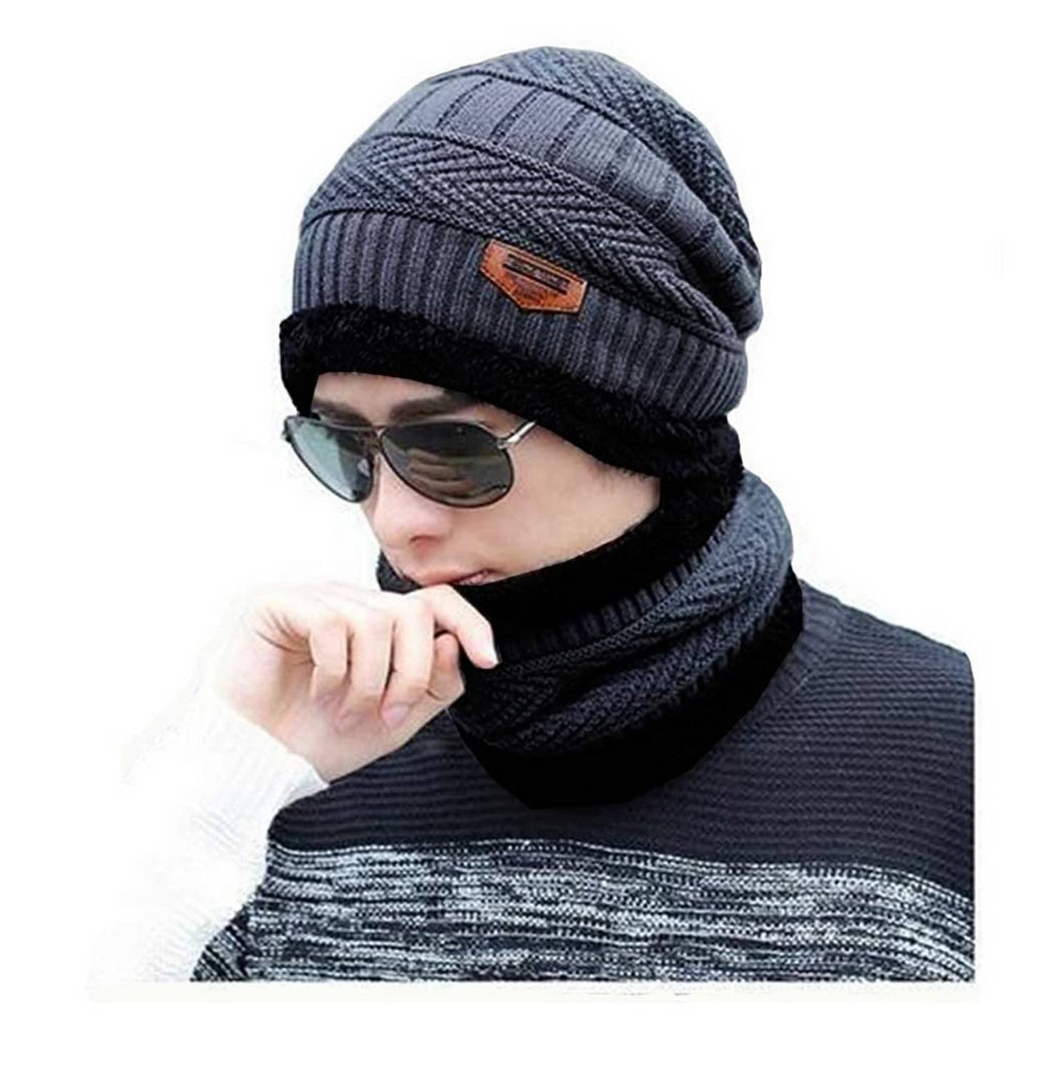     			Adorazone Pack of 1 Woollen Men's Cap ( Grey )