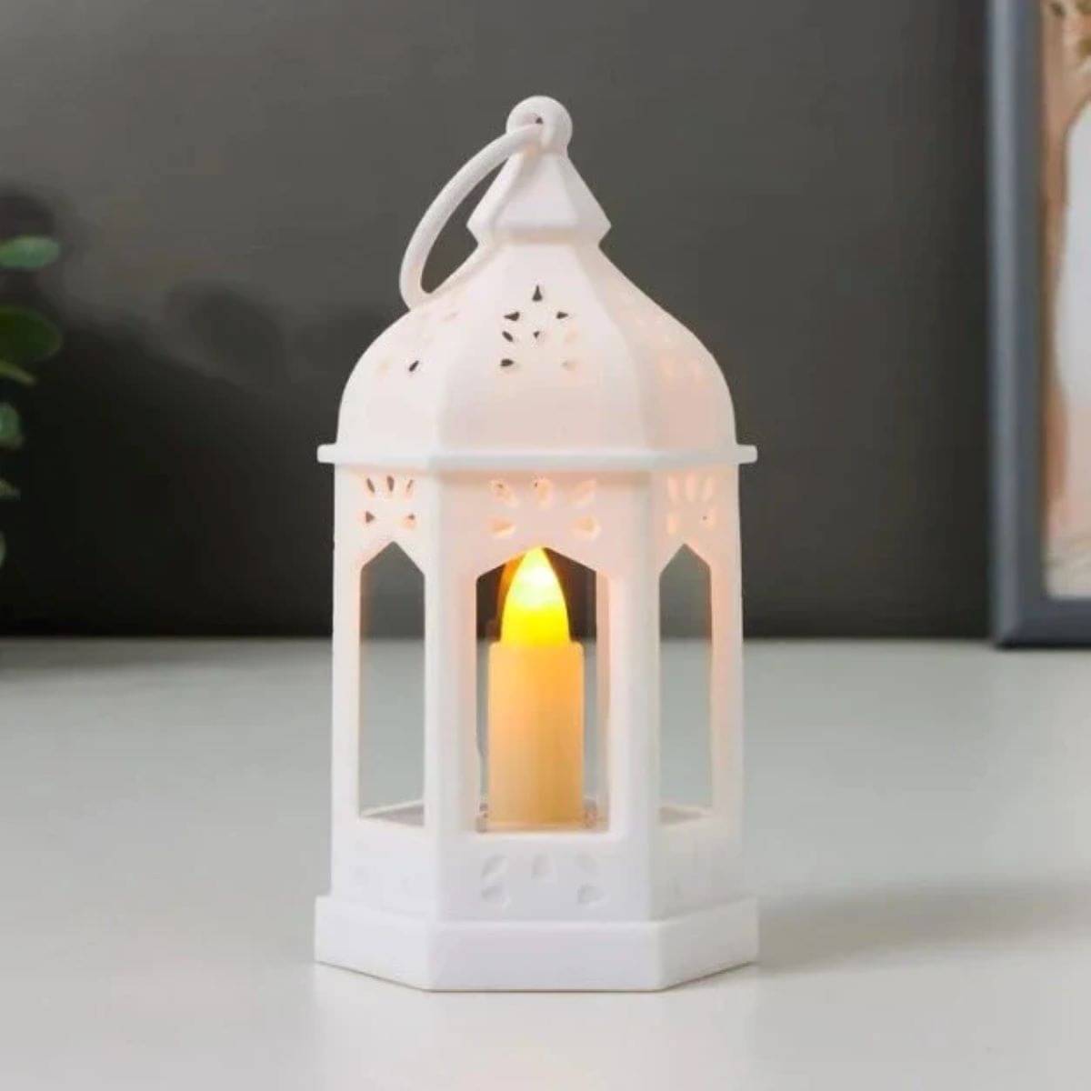     			Adorazone White LED Tea Light Candle 10 cm ( Pack of 1 )