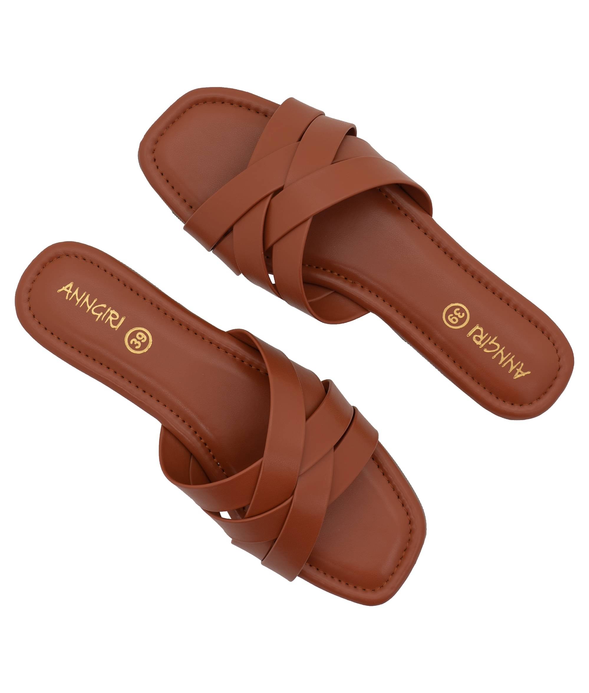    			Anngiri Tan Women's Flats