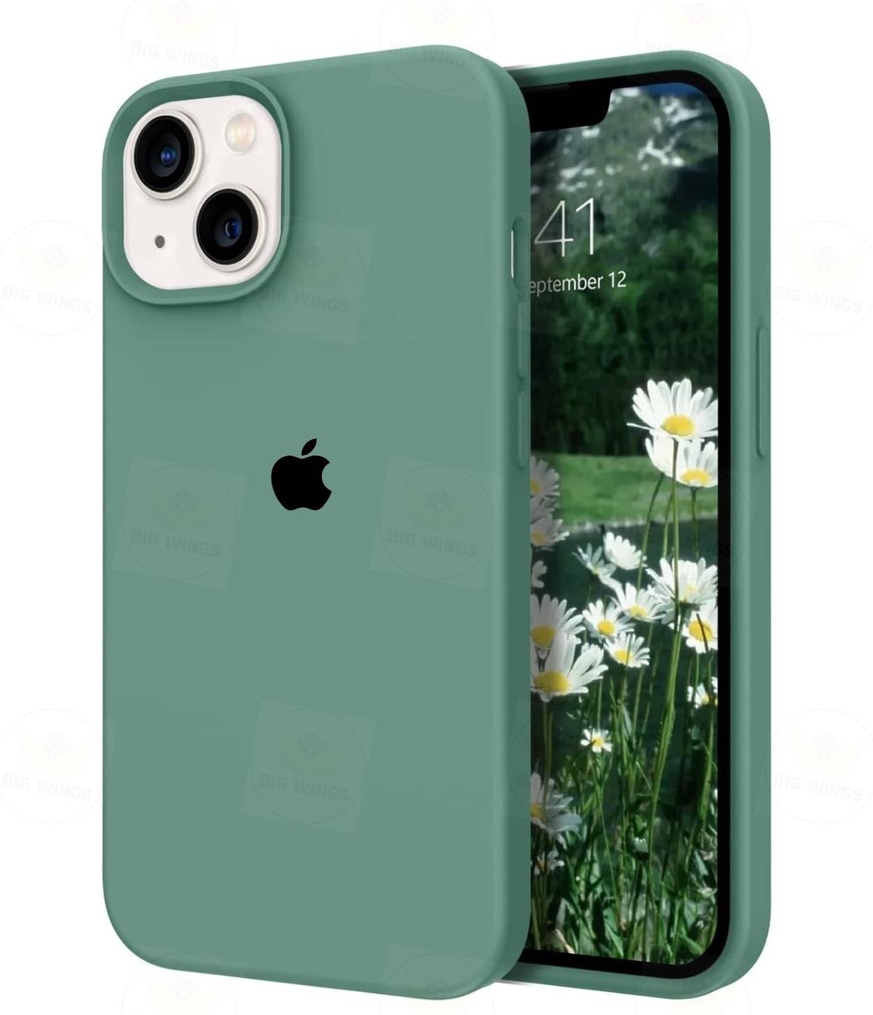 BIG WINGS Shock Proof Case Compatible For Silicon Apple iPhone 15 ( Pack of 1 ) BIG WINGS Shock Proof Case Compatible For Silicon Apple iPhone 15 ( Pack of 1 )