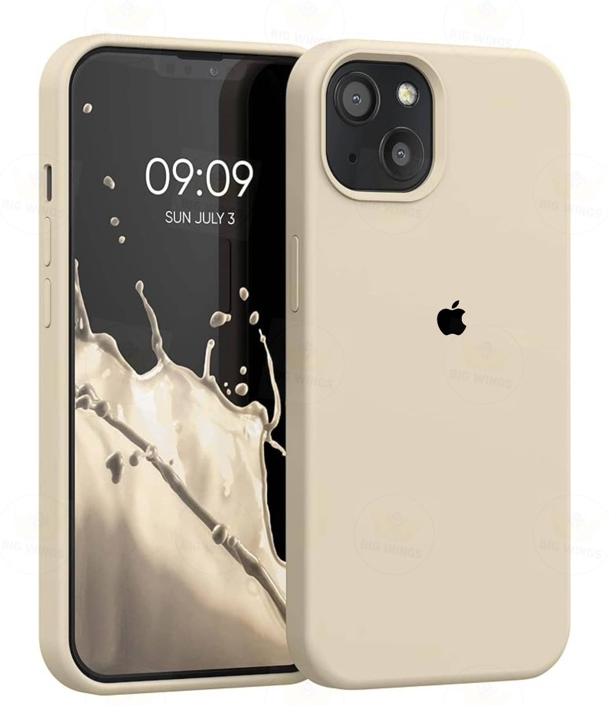     			BIG WINGS Shock Proof Case Compatible For Silicon Apple iPhone 15 ( Pack of 1 )