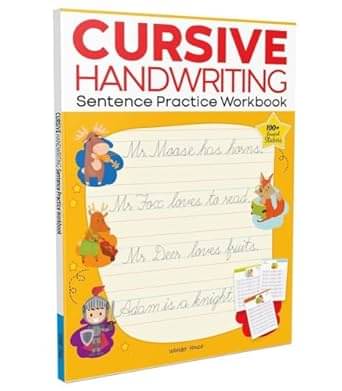Cursive Handwriting:Sentence By 9789390183791 Cursive Handwriting:Sentence By 9789390183791
