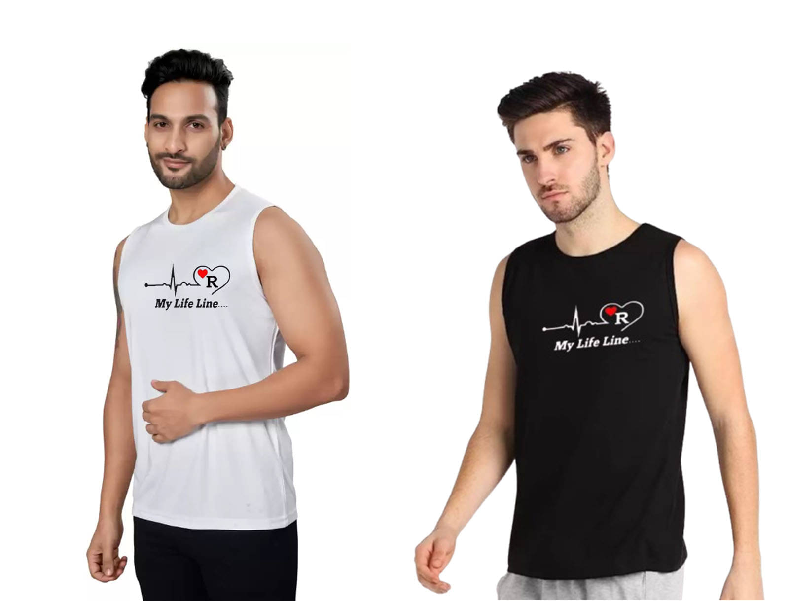 ERRISH ENTERPRISES Pack of 2 Polyester Basic Vest For Men ( Multicolor5 )     			ERRISH ENTERPRISES Pack of 2 Polyester Basic Vest For Men ( Multicolor5 )