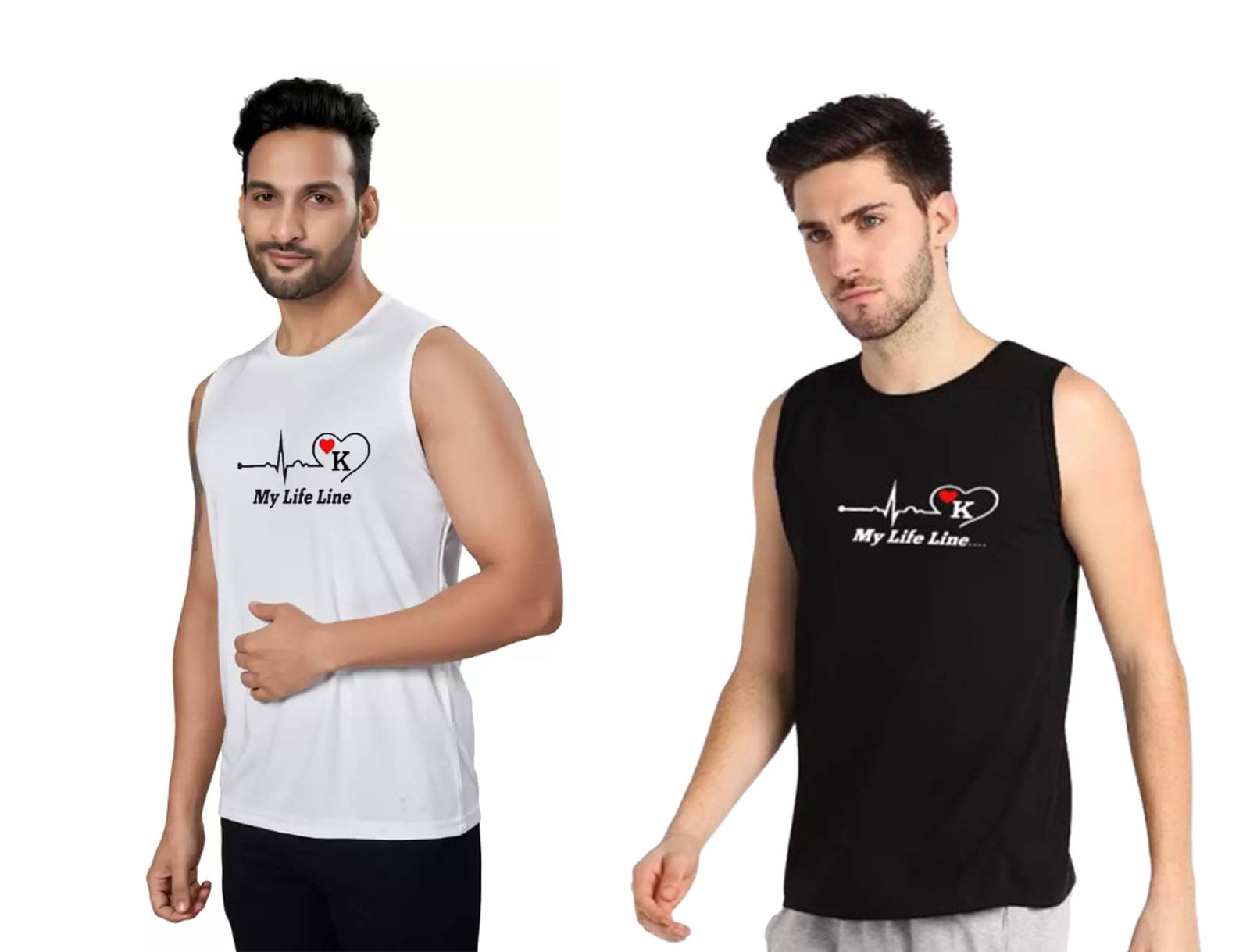 ERRISH ENTERPRISES Pack of 2 Polyester Basic Vest For Men ( Multicolor1 )     			ERRISH ENTERPRISES Pack of 2 Polyester Basic Vest For Men ( Multicolor1 )