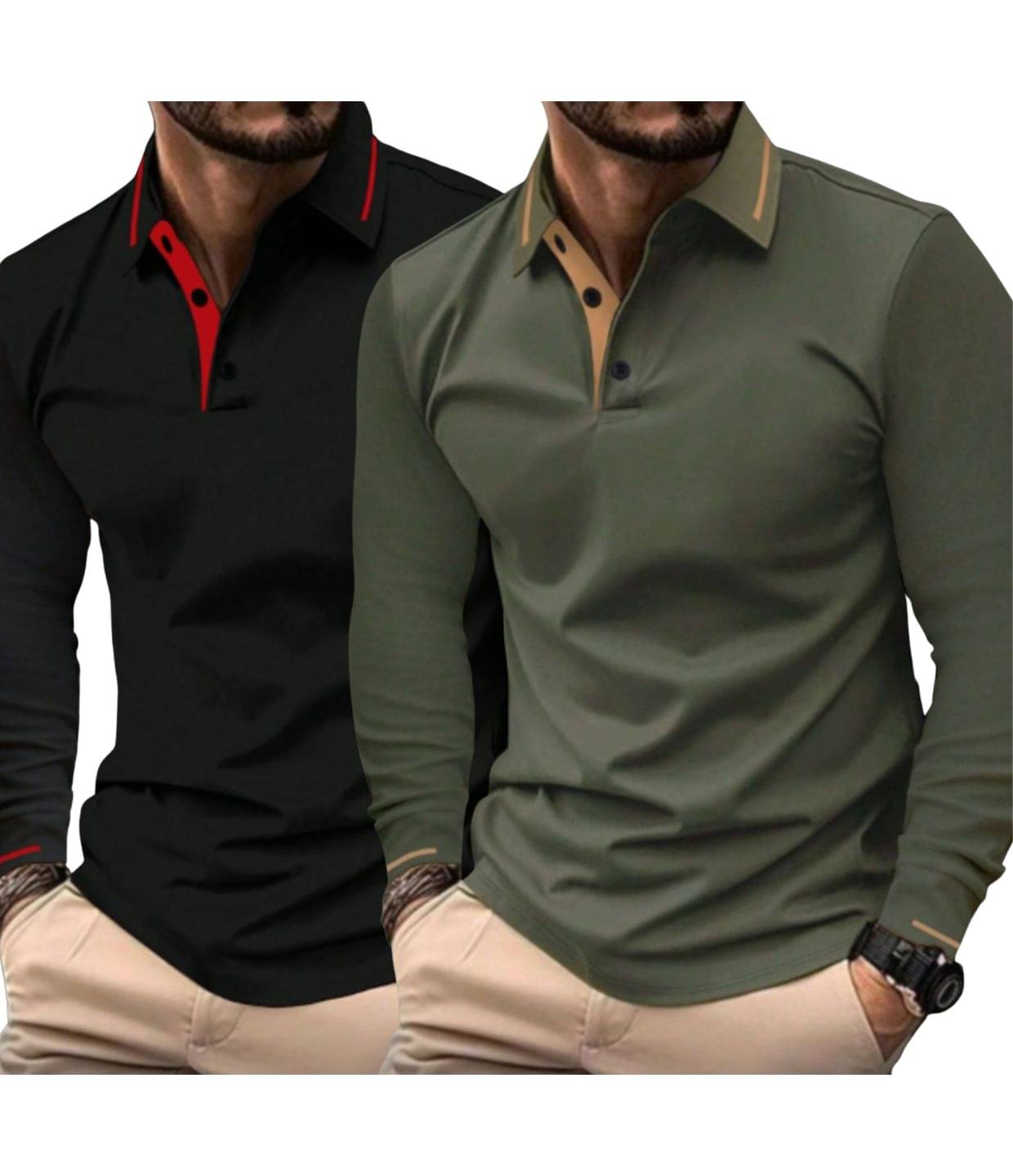     			FALAK Men Polyester Regular Fit Solid Polo T Shirt ( Multicolor7 )