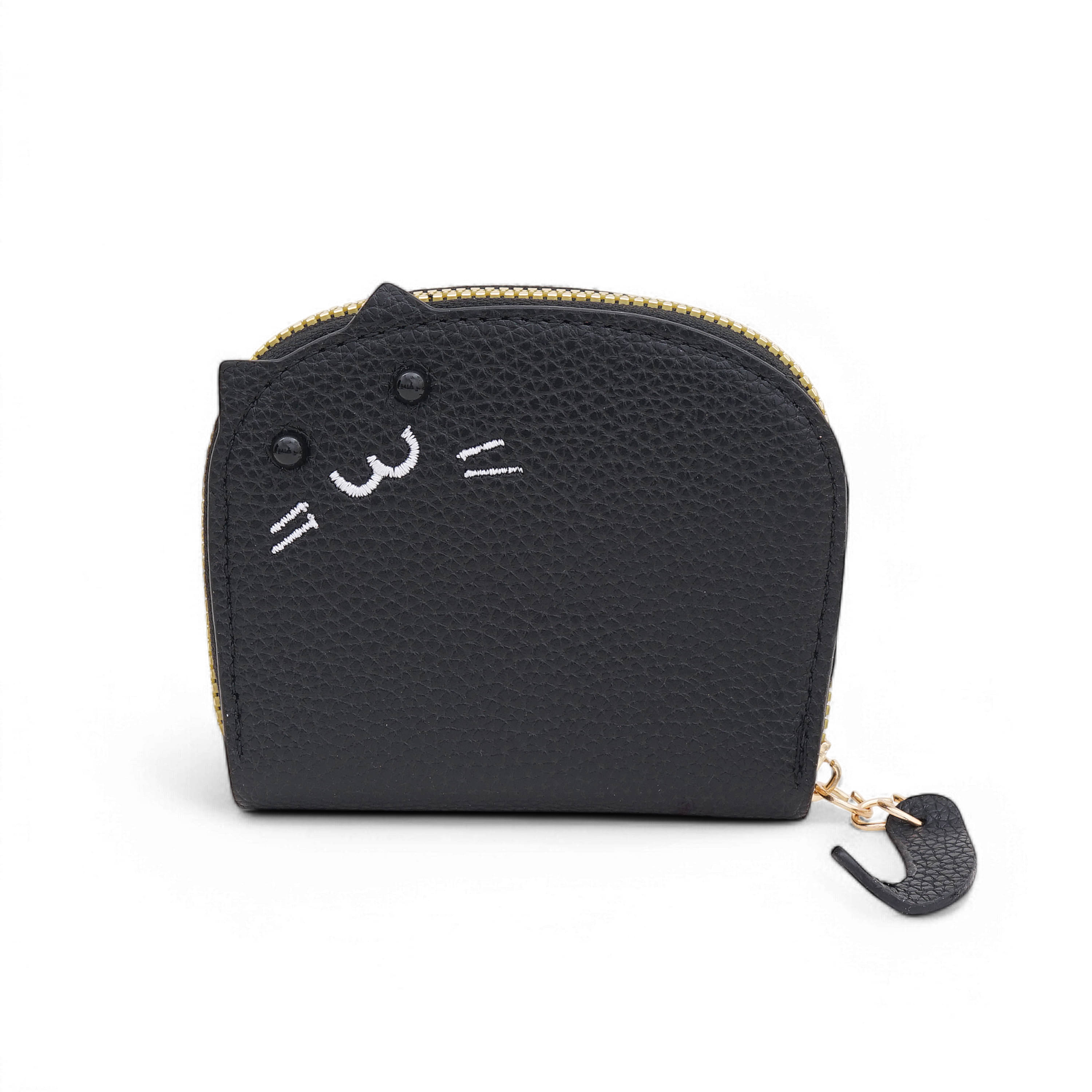     			Flingo PU Black Women's Zip Around Wallet ( Pack of 1 )