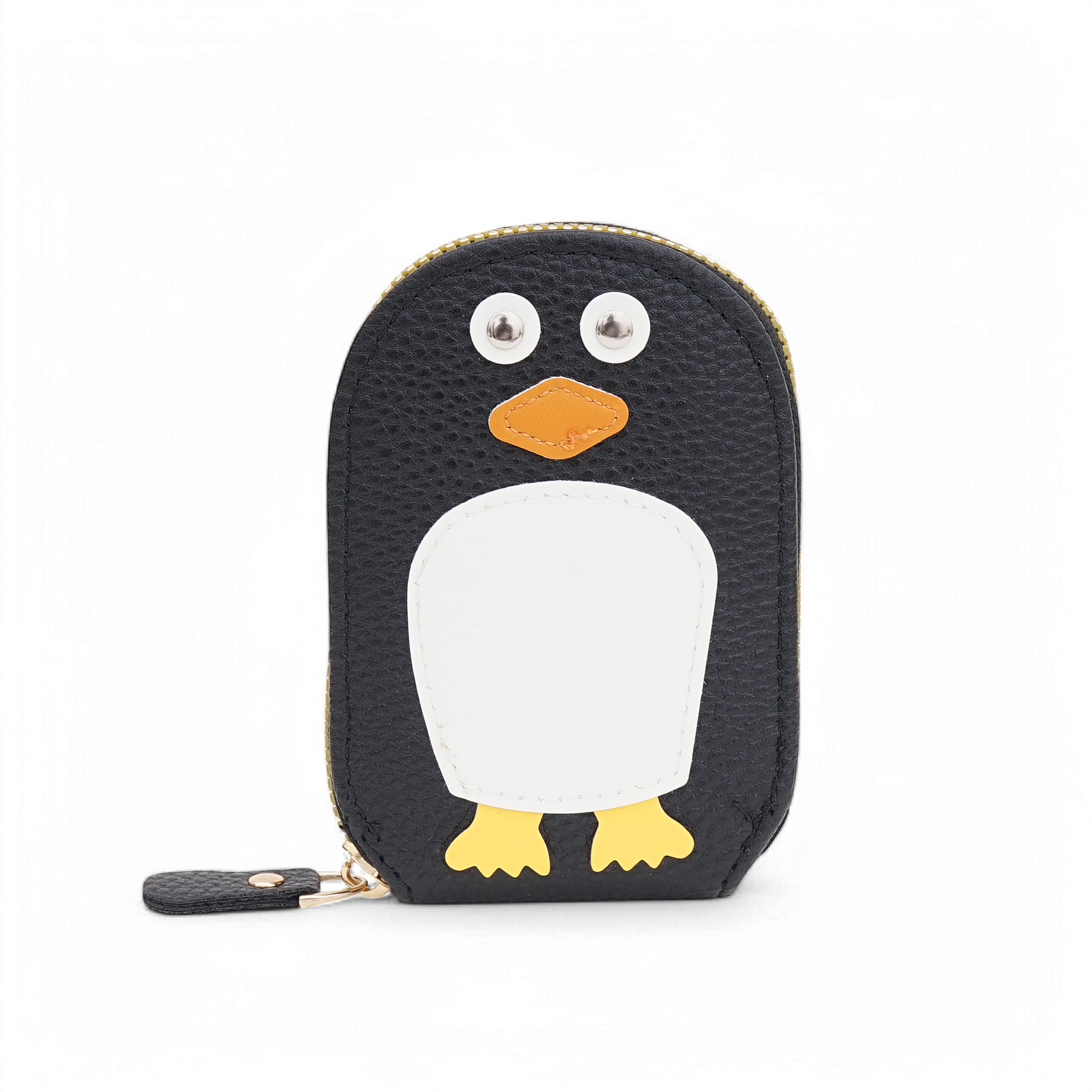    			Flingo PU Black Women's Zip Around Wallet ( Pack of 1 )