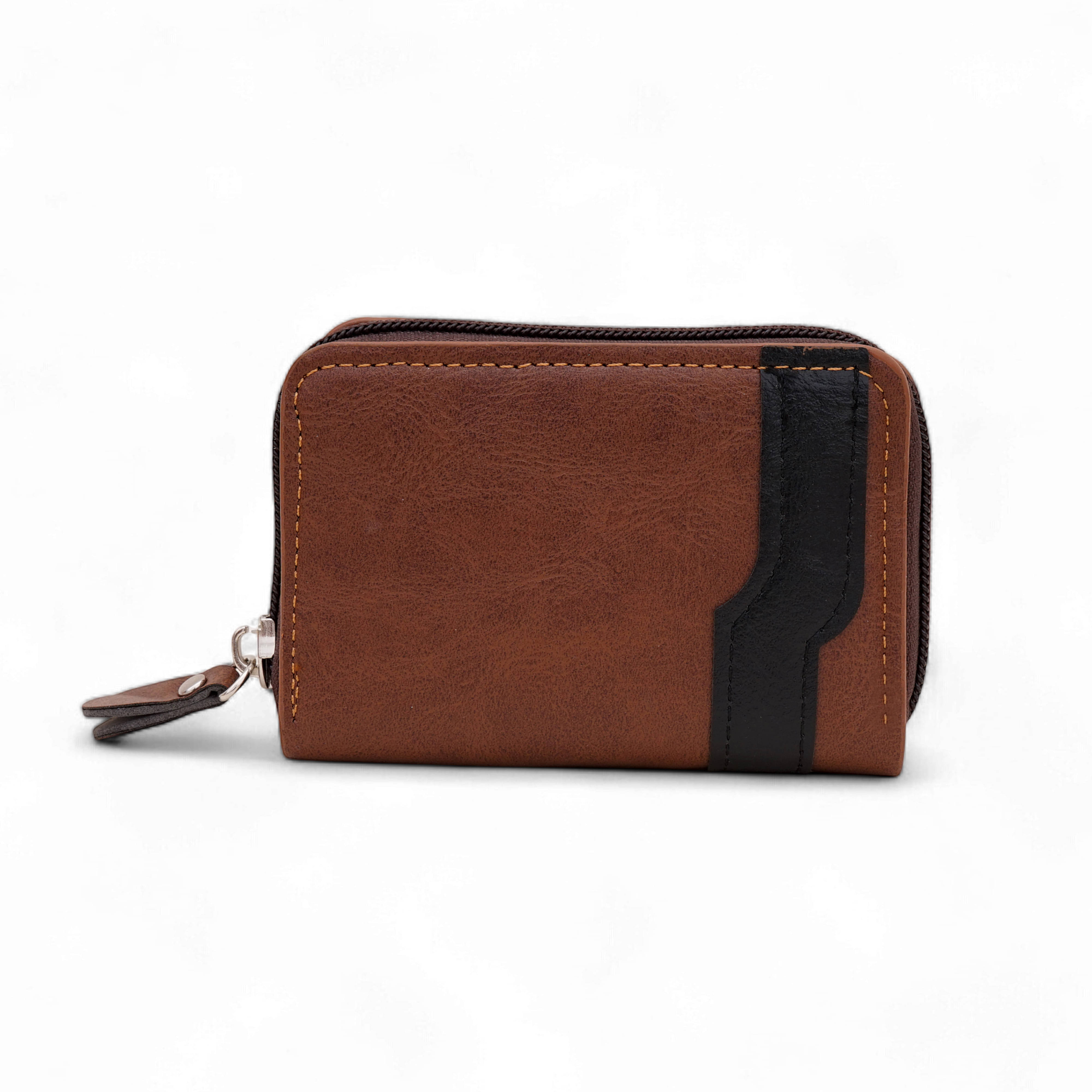     			Flingo PU Brown Women's Zip Around Wallet ( Pack of 1 )