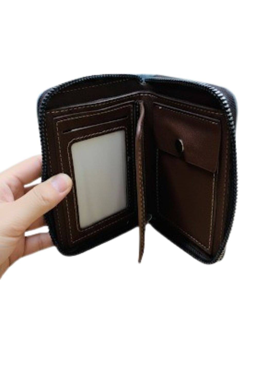     			Flingo PU Brown Women's Zip Around Wallet ( Pack of 1 )