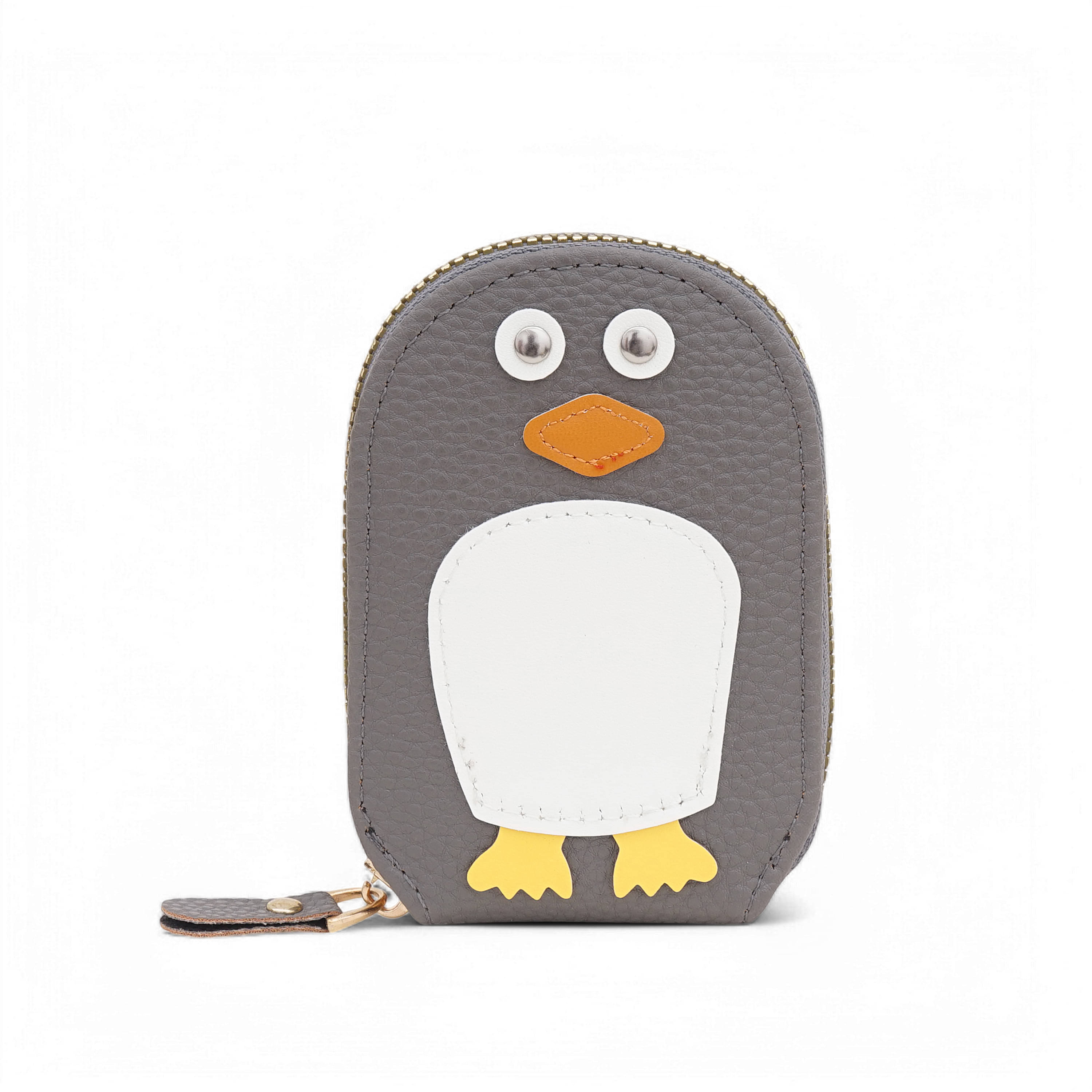     			Flingo PU Gray Women's Zip Around Wallet ( Pack of 1 )