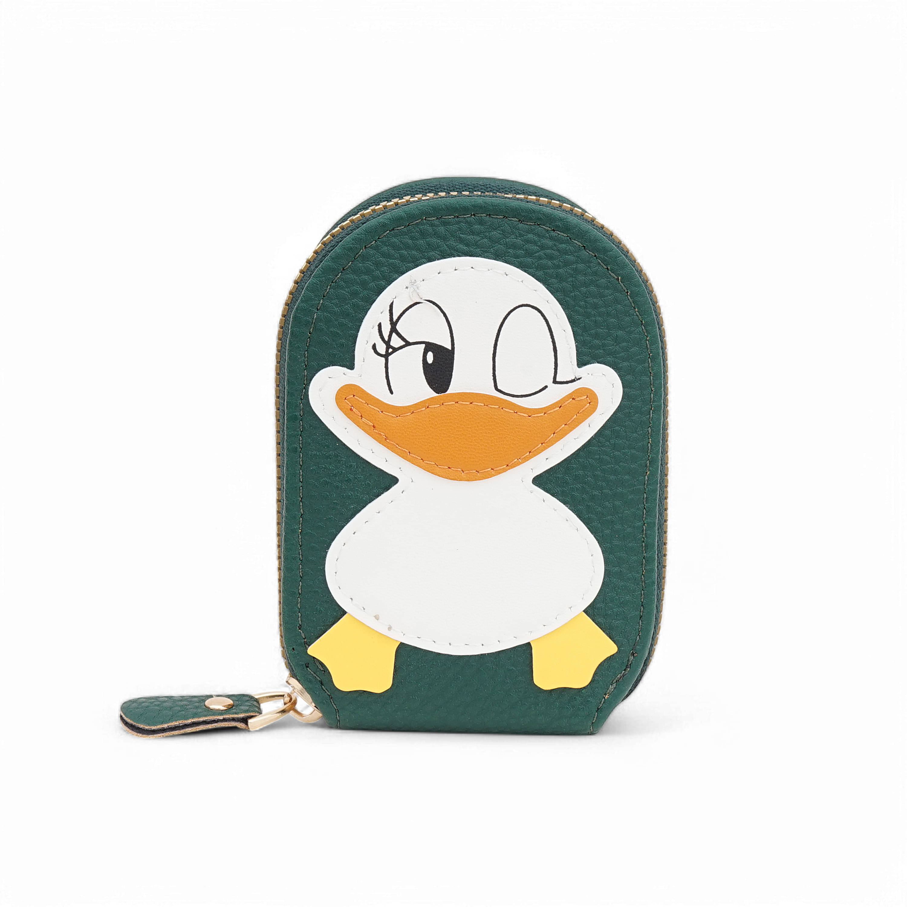     			Flingo PU Green Women's Zip Around Wallet ( Pack of 1 )