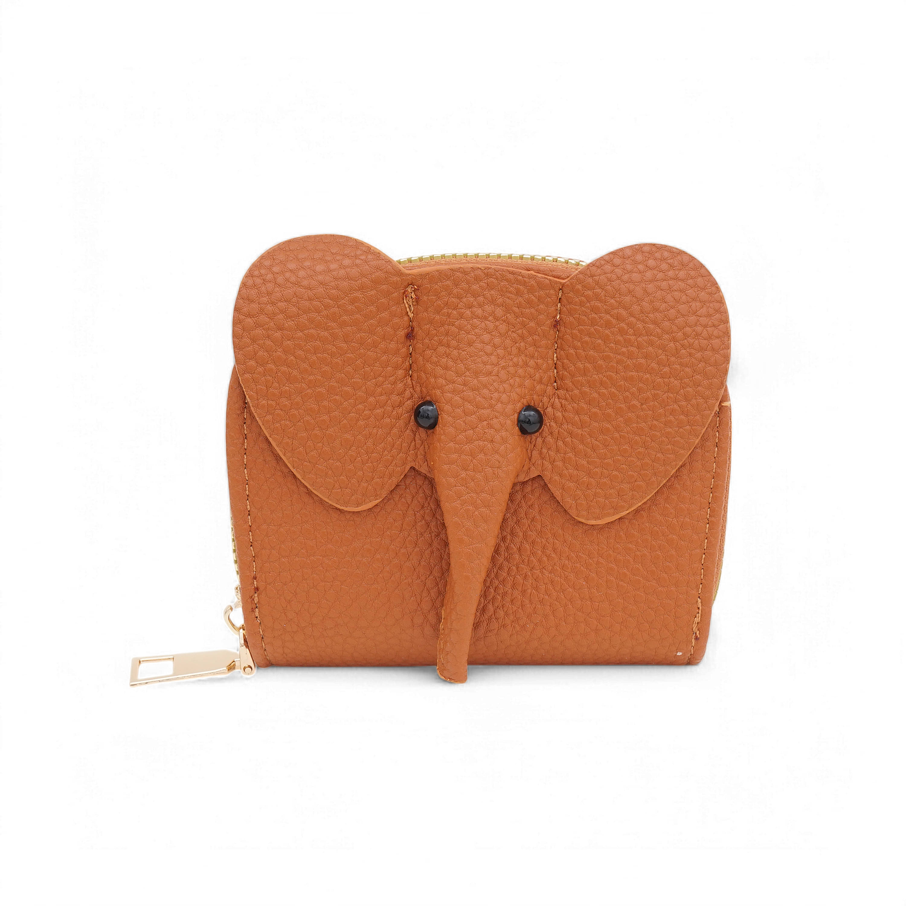     			Flingo PU Orange Women's Zip Around Wallet ( Pack of 1 )