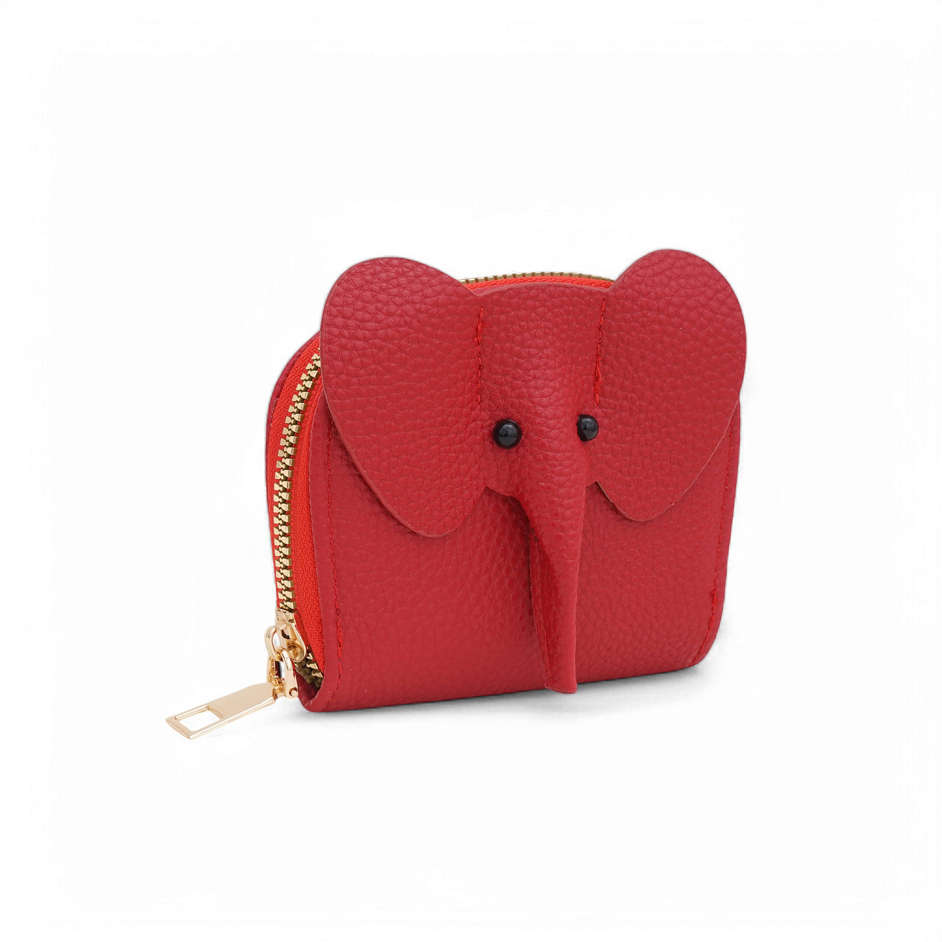     			Flingo PU Red Women's Zip Around Wallet ( Pack of 1 )