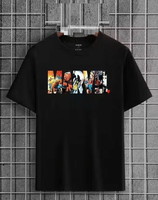     			Generic RAW CLOTHING Men Cotton Regular Fit Printed T-Shirt ( Black )