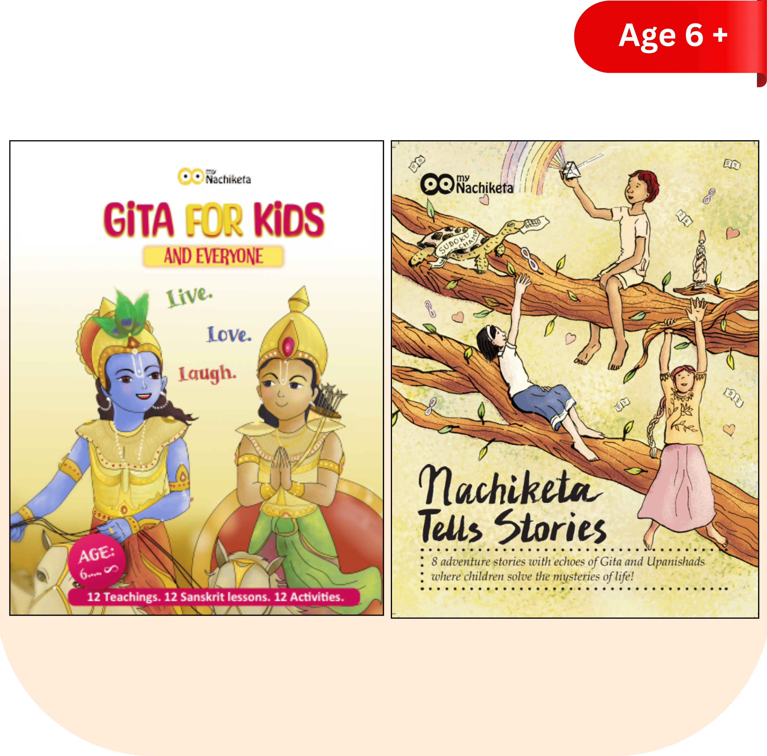     			Gita for Kids + Gita Inspired Stories | Gita Set of 2 Books | My Philosophy Tale Book | Story - Teaching - Sanskrit Shloka [Paperback] Varun Aggarwal