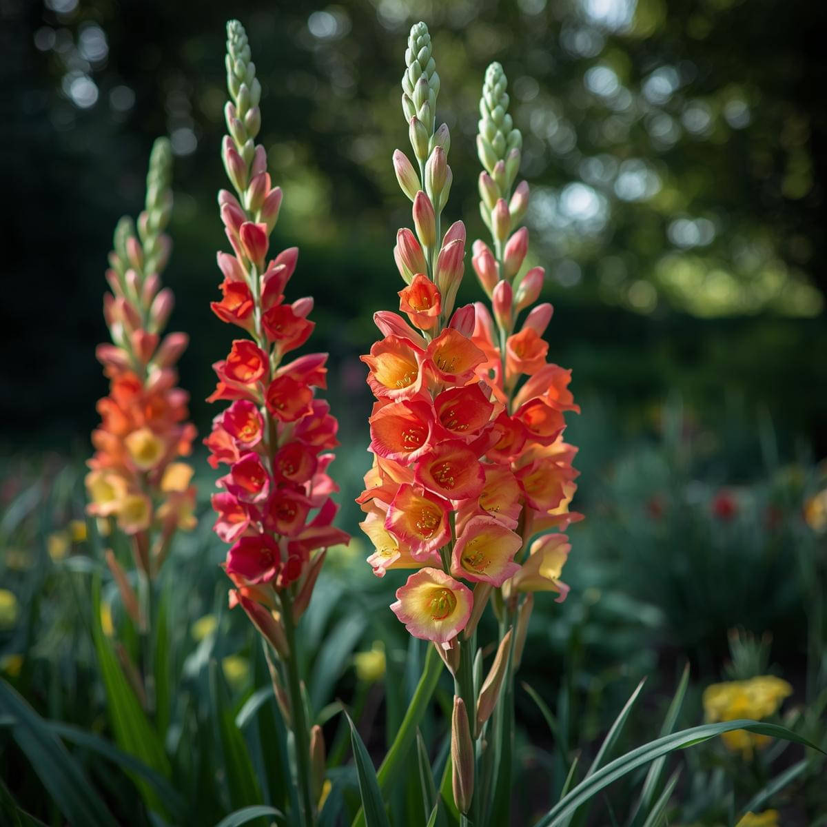Gladiolus hortulanus – Gladiolus Flower Bulbs | Pack of 3 Premium Blooming Bulbs Gladiolus hortulanus – Gladiolus Flower Bulbs | Pack of 3 Premium Blooming Bulbs