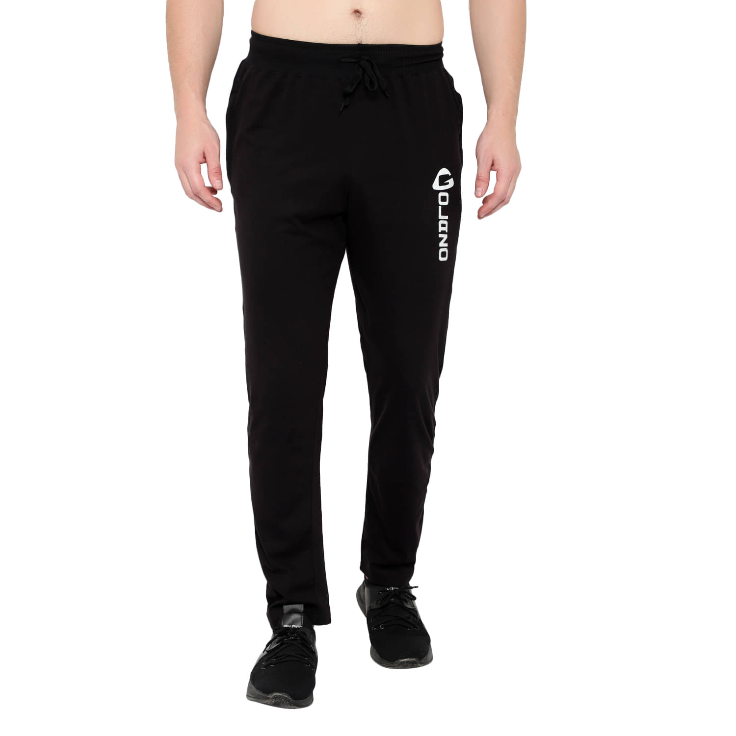 Golazo Black Cotton Men's Trackpants ( Pack of 1 )     			Golazo Black Cotton Men's Trackpants ( Pack of 1 )