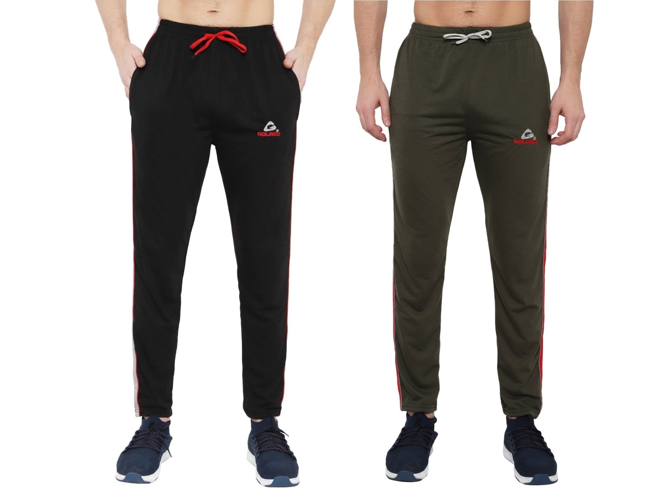 Golazo Bronze Cotton Blend Men's Trackpants ( Pack of 2 )     			Golazo Bronze Cotton Blend Men's Trackpants ( Pack of 2 )