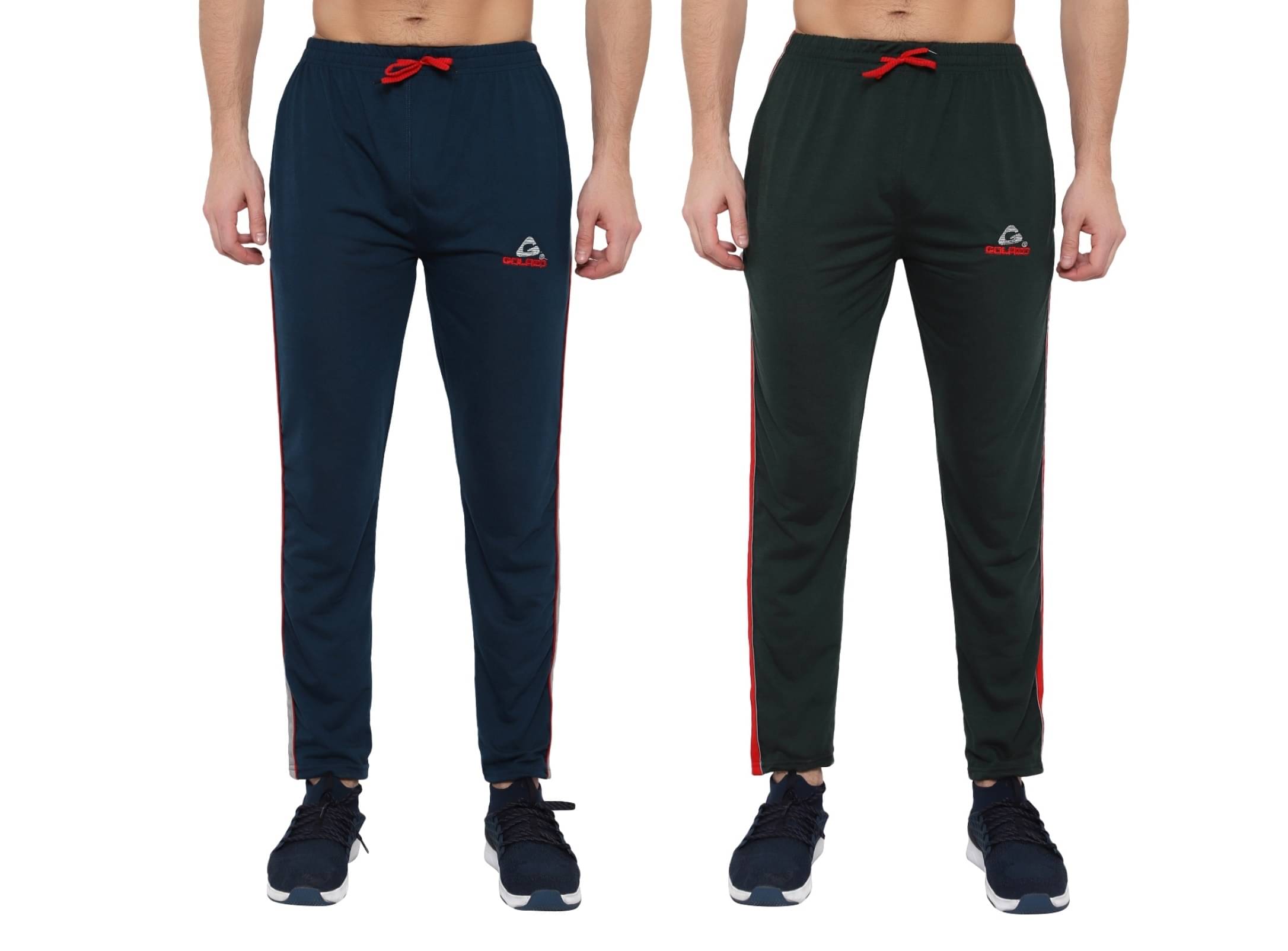    			Golazo Brown Cotton Blend Men's Trackpants ( Pack of 2 )