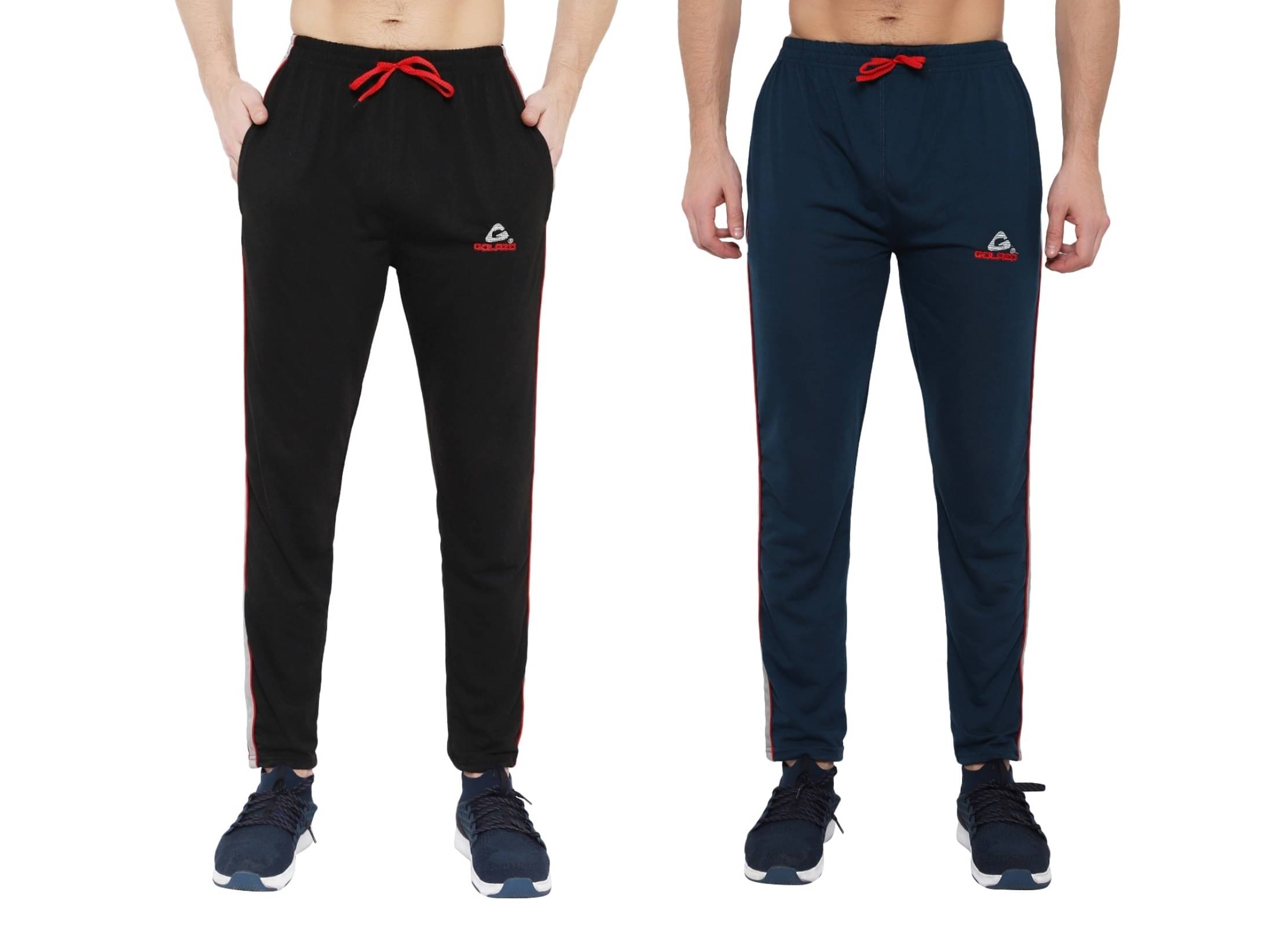     			Golazo Camel Cotton Blend Men's Trackpants ( Pack of 2 )