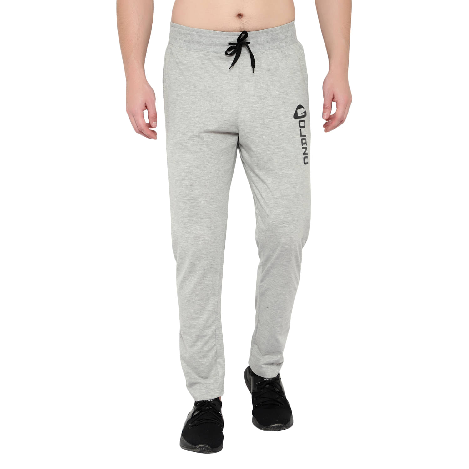 Golazo Light Grey Cotton Men's Trackpants ( Pack of 1 ) Golazo Light Grey Cotton Men's Trackpants ( Pack of 1 )