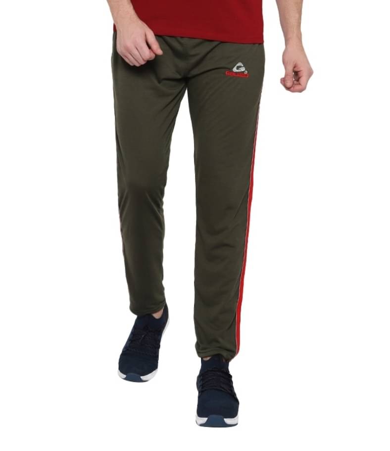 Golazo Olive Green Cotton Blend Men's Trackpants ( Pack of 1 )     			Golazo Olive Green Cotton Blend Men's Trackpants ( Pack of 1 )