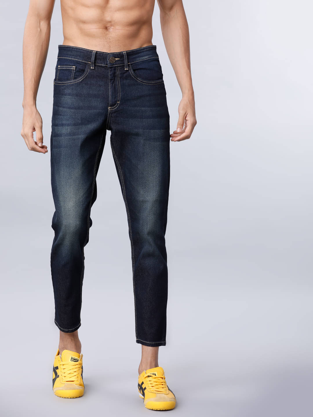 Highlander Slim Fit Basic Men's Jeans - Indigo ( Pack of 1 )     			Highlander Slim Fit Basic Men's Jeans - Indigo ( Pack of 1 )