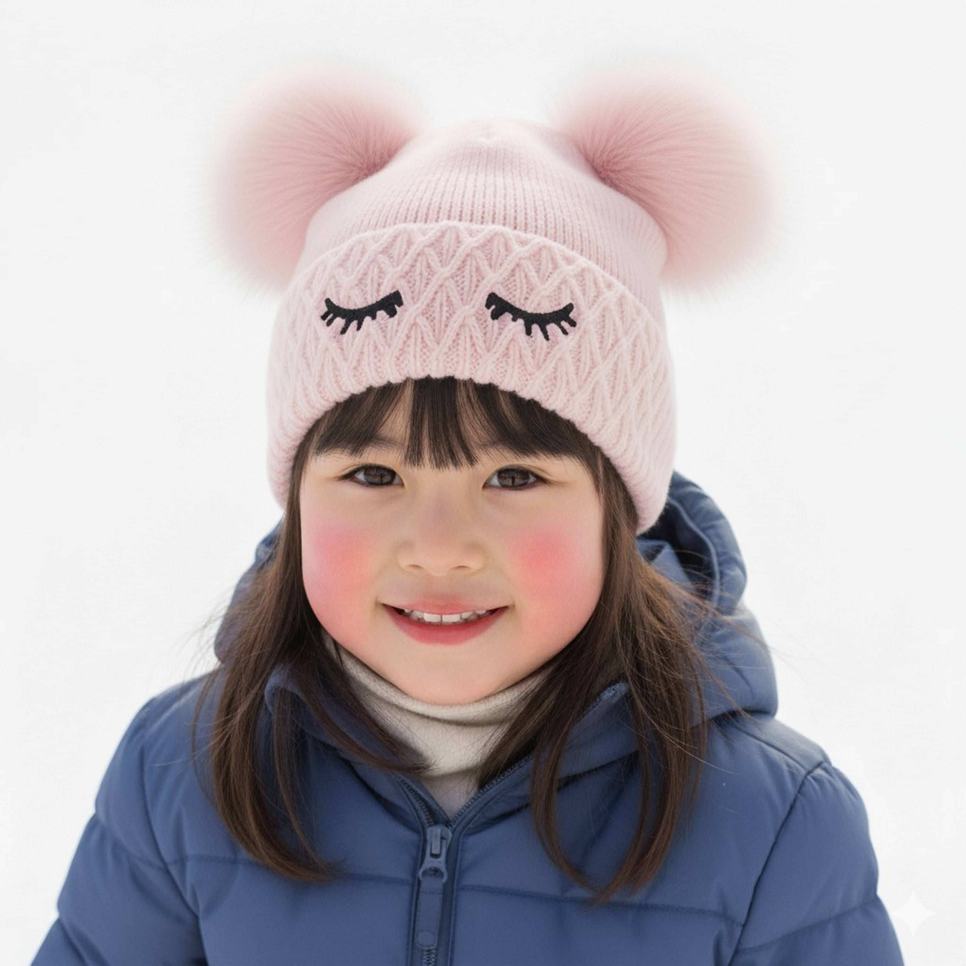     			Infispace Pack of 1 Unisex for Baby Caps ( Pink )