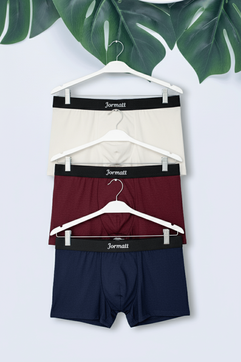     			JORMATTT Pack of 3 Nylon Trunks For Men's ( Multicolor )