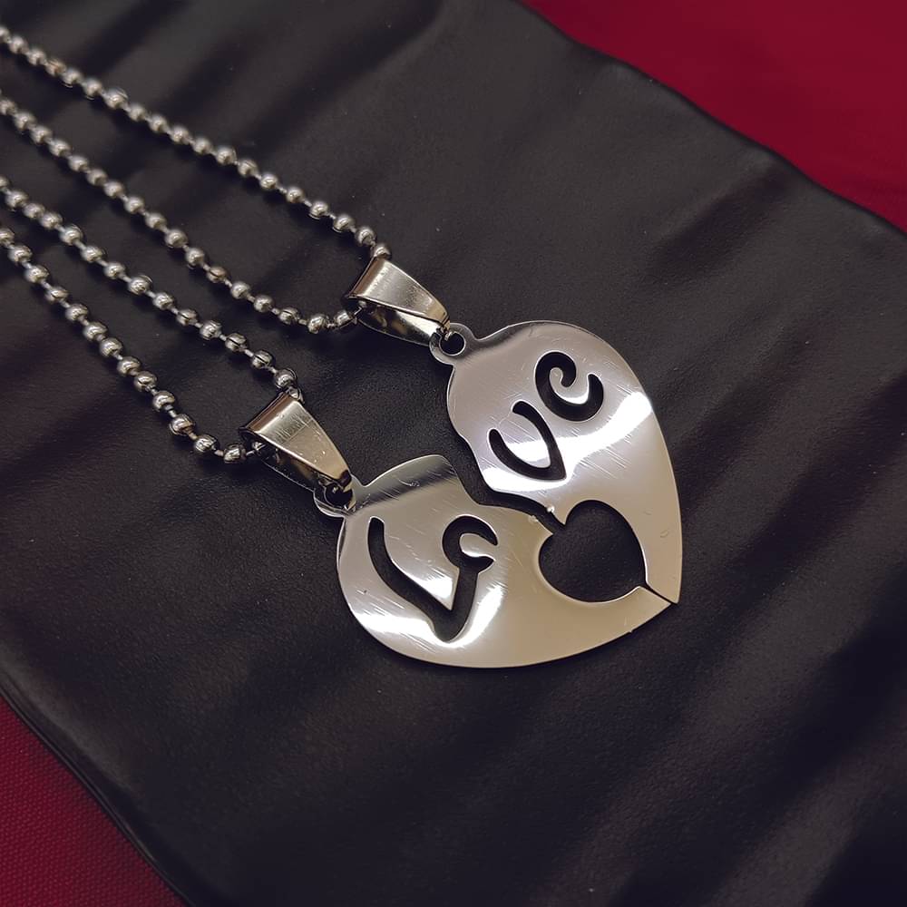 JewelMaze Silver Pendant set ( Pack of 2 ) JewelMaze Silver Pendant set ( Pack of 2 )