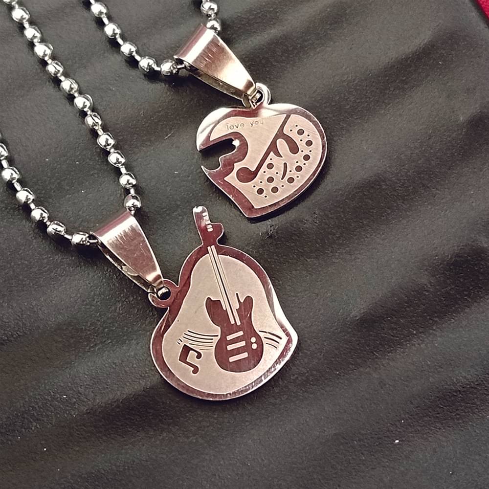 JewelMaze Silver Pendant set ( Pack of 2 ) JewelMaze Silver Pendant set ( Pack of 2 )