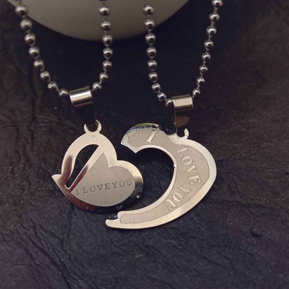 JewelMaze Silver Pendant set ( Pack of 2 ) JewelMaze Silver Pendant set ( Pack of 2 )