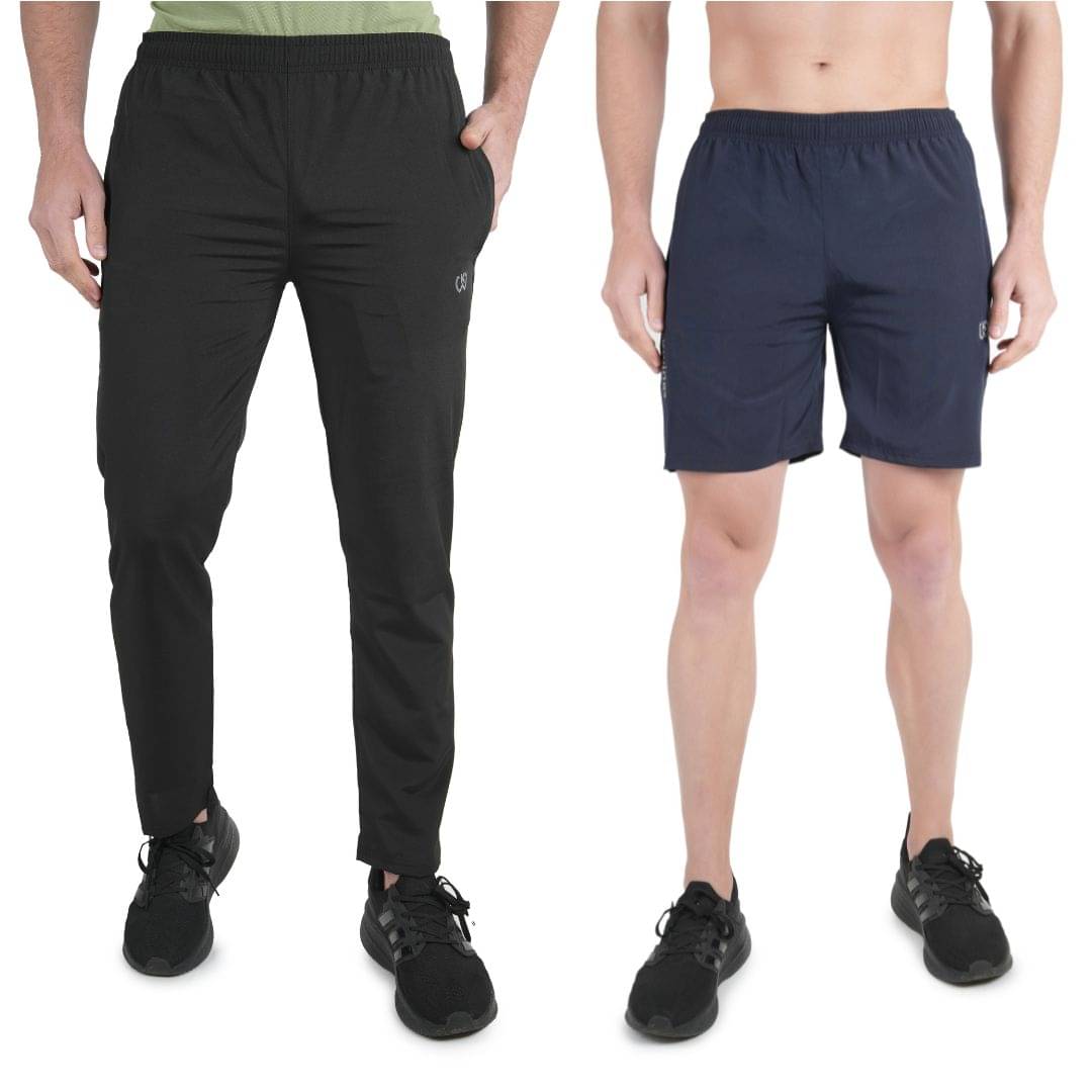 KWINGS Multicolor 8 Lycra Men's Trackpants ( Pack of 2 )     			KWINGS Multicolor 8 Lycra Men's Trackpants ( Pack of 2 )