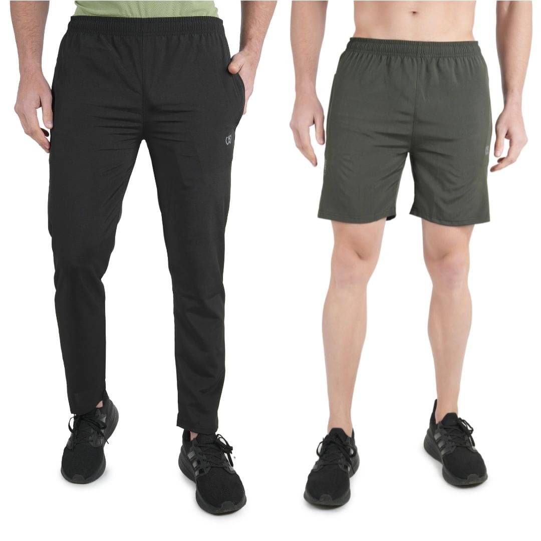 KWINGS Multicolor 9 Lycra Men's Trackpants ( Pack of 2 )     			KWINGS Multicolor 9 Lycra Men's Trackpants ( Pack of 2 )