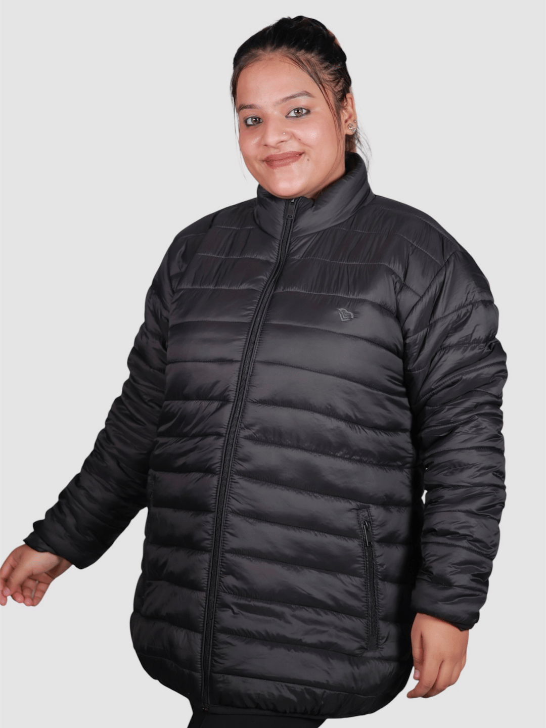    			LOVE LONDON Women Hooded Bomber Jackets ( Multicolor 2 )