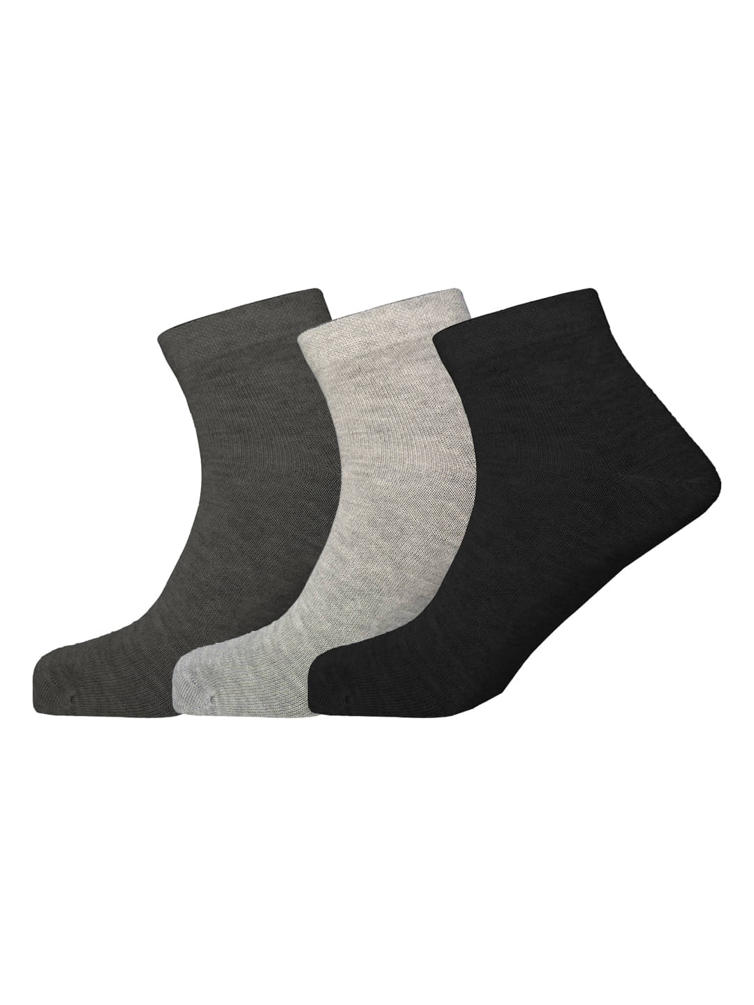     			Lux Nitro Pack of 3 Men's Cotton Blend Ankle Length Socks ( Multicolor )