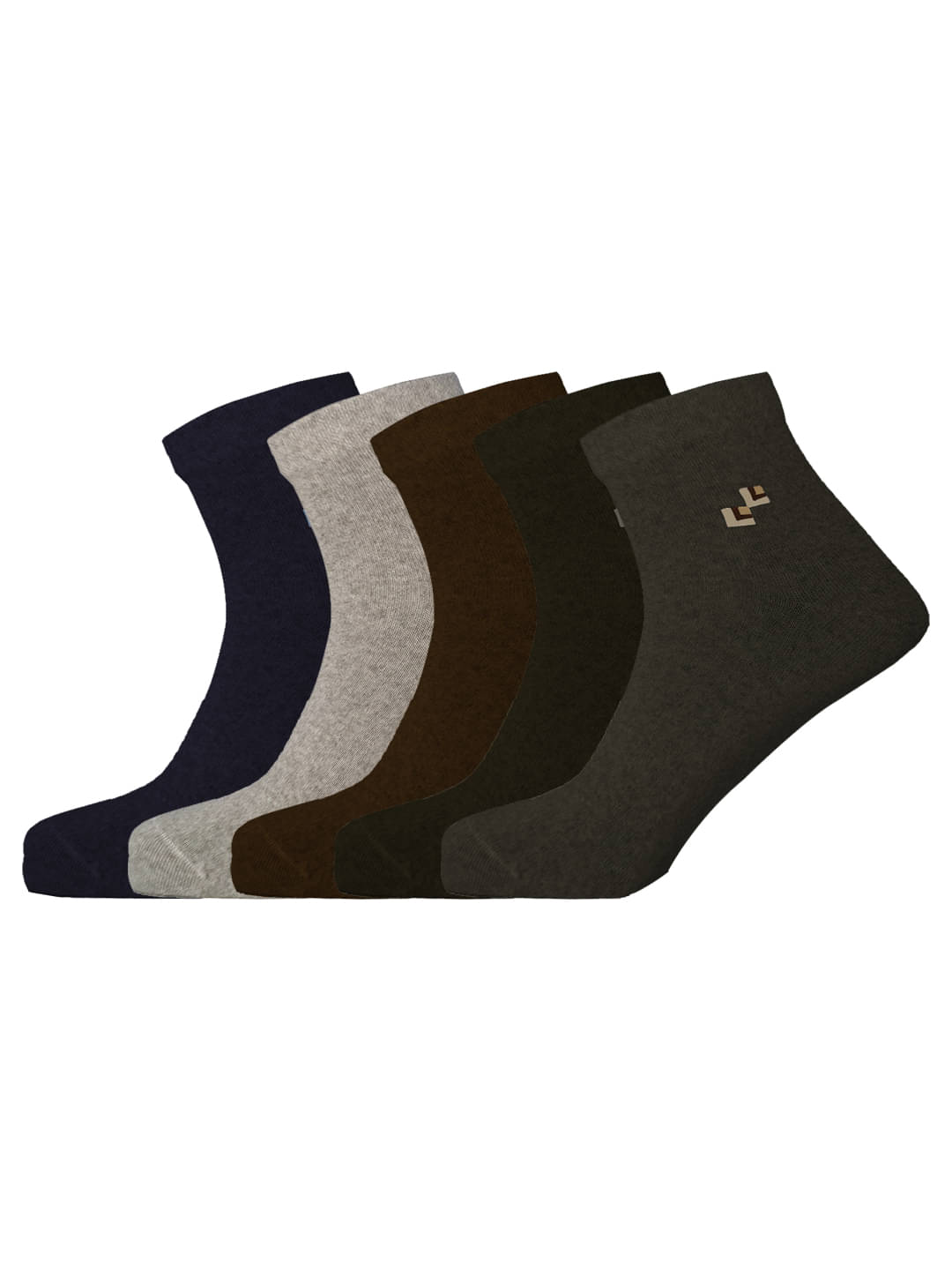     			Lux Nitro Pack of 5 Men's Cotton Blend Ankle Length Socks ( Multicolor 5 )