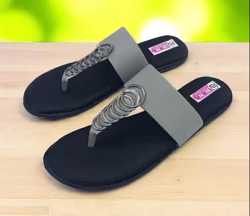     			M/s Ramsar Footwear Green Women's Flats