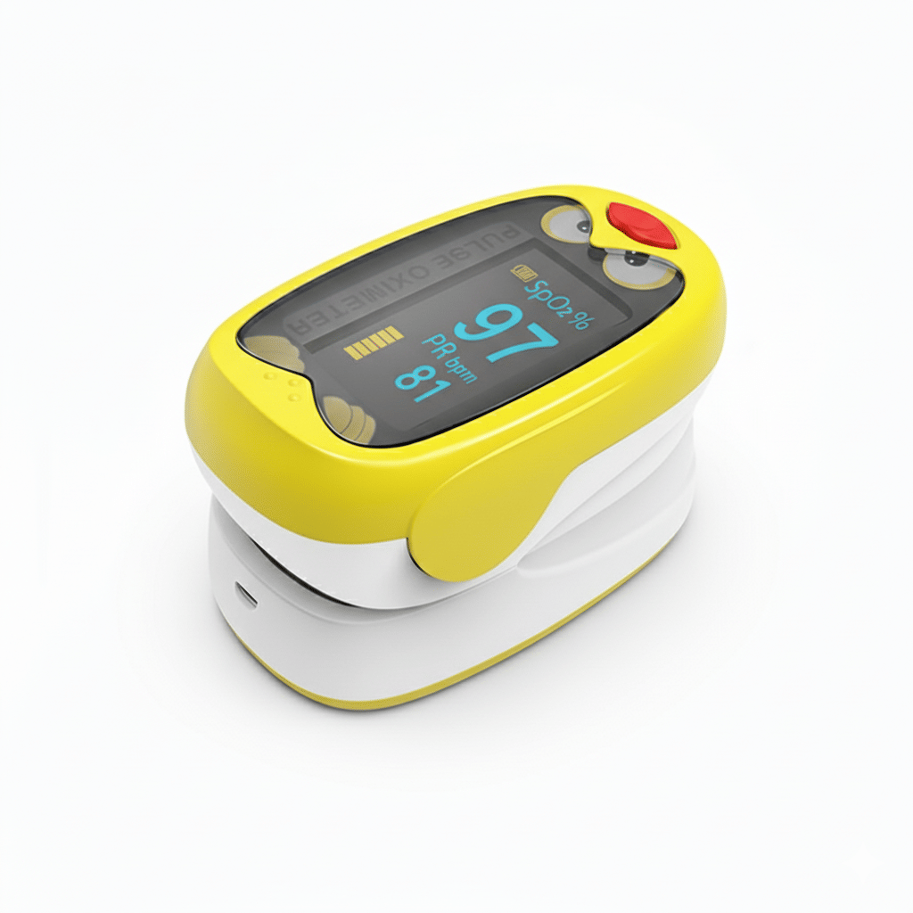     			Mcp Weal Pulse Oximeter for Kids A1 rechargeable Finger Tip
