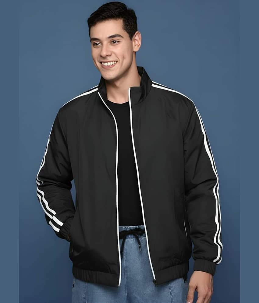 PLUS PARADISE Polyester Men's Windcheater Jacket - Black ( Pack of 1 ) - Jackets & Coats | Buy online on ZillyBuy