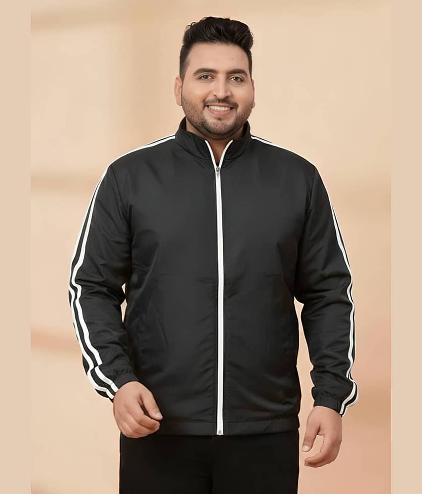 PLUS PARADISE Polyester Men's Windcheater Jacket - Black ( Pack of 1 ) - Jackets & Coats | Buy online on ZillyBuy