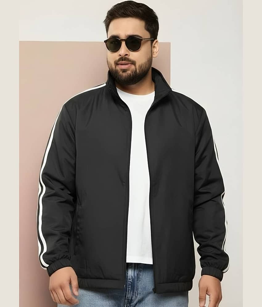 PLUS PARADISE Polyester Men's Windcheater Jacket - Black ( Pack of 1 ) - Jackets & Coats | Buy online on ZillyBuy