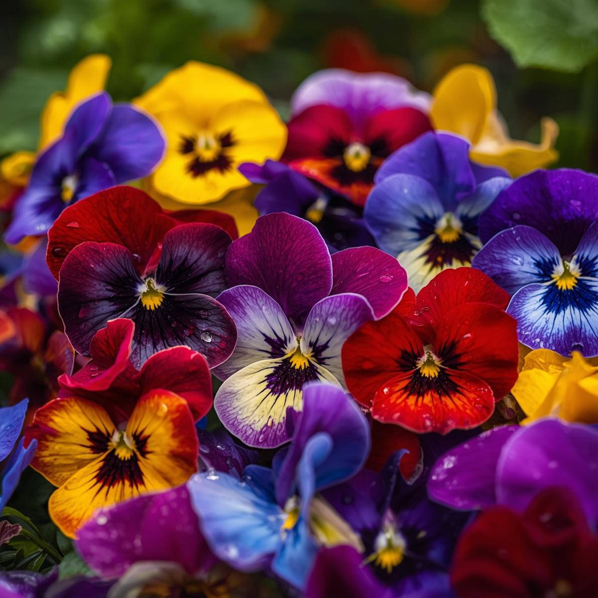     			Pansy Medium Seeds Mixed - 20 Seeds of Vibrant Blooms for Your Garden