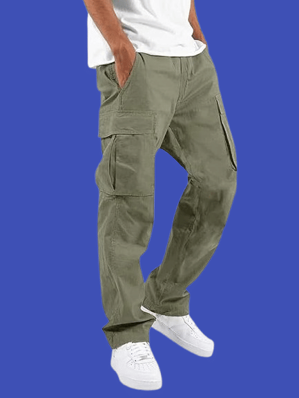     			REKHOLA Regular Men's Cargos - Olive Green ( Pack of 1 )
