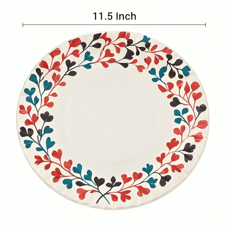 SP ENTERPRISES PAPER PLATE 001 Printed Paper Dinner Set ( Pack of 1 ) Multicolor SP ENTERPRISES PAPER PLATE 001 Printed Paper Dinner Set ( Pack of 1 ) Multicolor