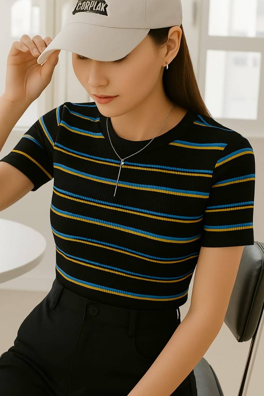     			STYLE MART Women's Lycra A-Line Top ( Black )