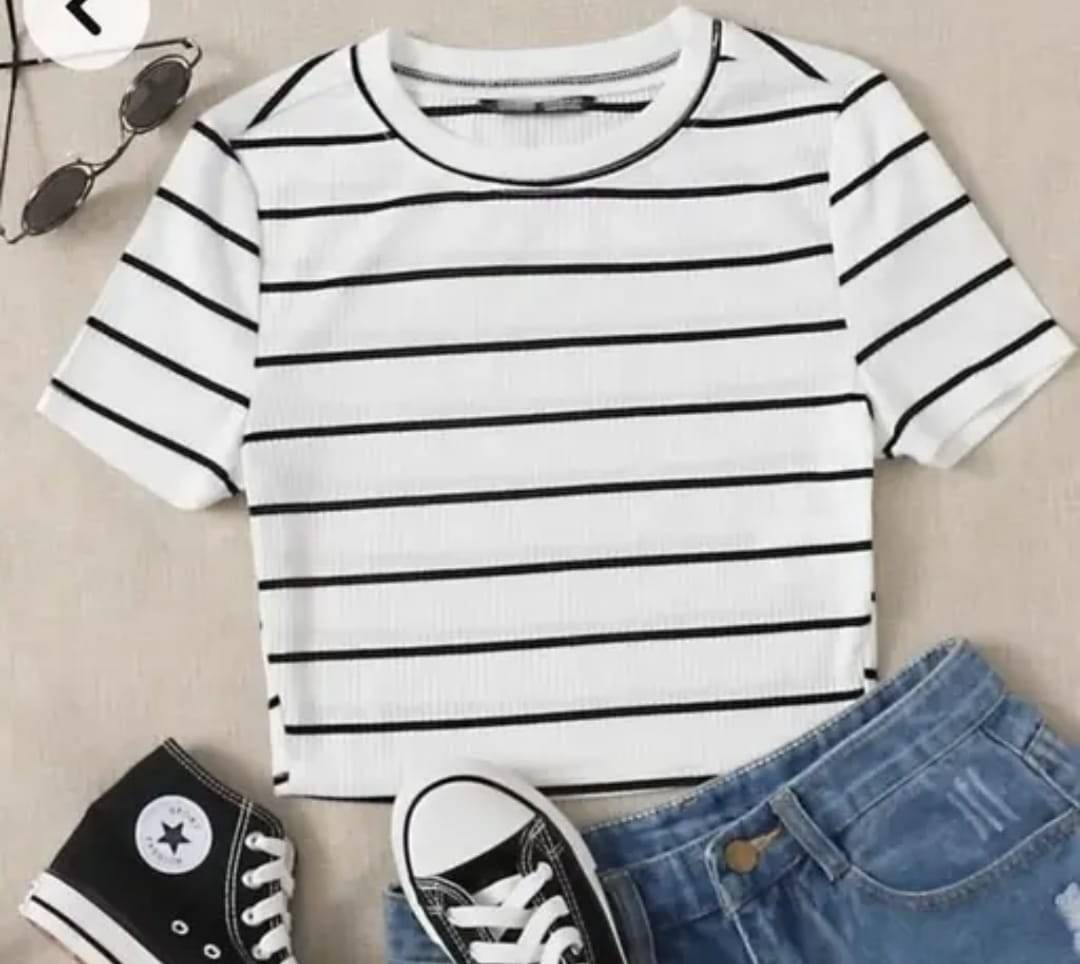 STYLE MART Women's Lycra A-Line Top ( White )     			STYLE MART Women's Lycra A-Line Top ( White )