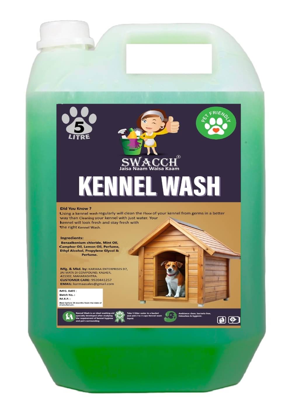     			SWACCH All Purpose Cleaner Mogra 5 L