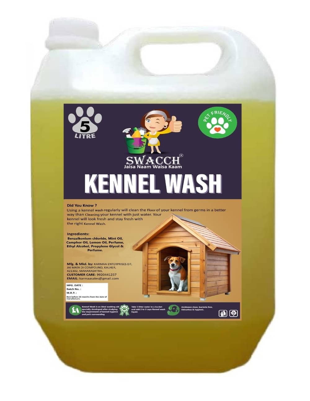     			SWACCH Floor Cleaner Lemon 5 L