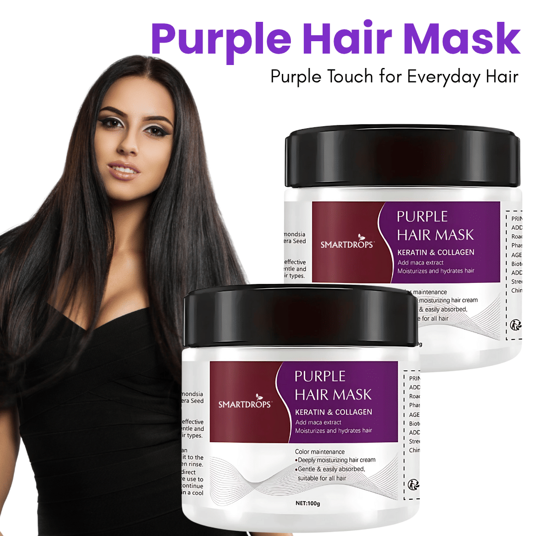     			Smartdrops Moisturizing Hair Mask For Damaged Hair ( Pack of 2 )